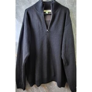 Vtg. Tommy Bahama‎ Charcoal Gray, Men's Polo Sweat Shirt XL